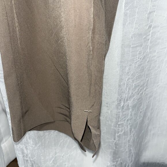 Athleta Brooklyn Mid Rise Ankle Utility Pant Pyrite Brown Size 16 NWOT - Picture 3 of 7